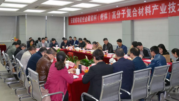安徽省金屬漿料(粉體)高分子復合材料產(chǎn)業(yè)聯(lián)盟技術(shù)交流會